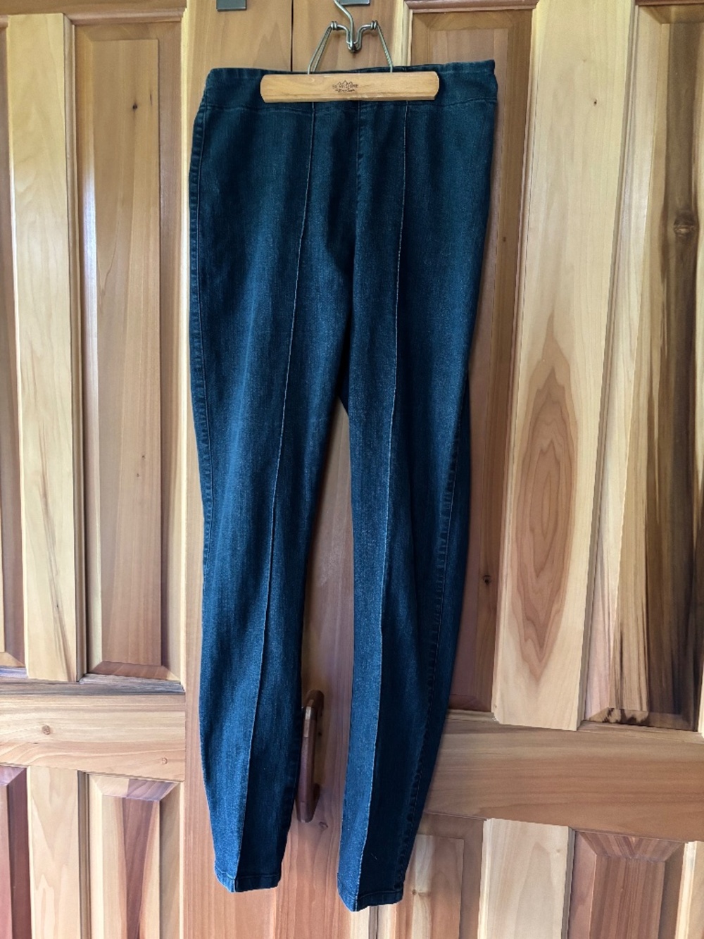 Prairie Underground side zip Cigarette denim pants size L
